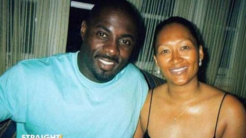 Hanne Norgaard with her former spouse Idris Elba 