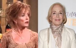 Before and after picture of veteran Holland Taylor