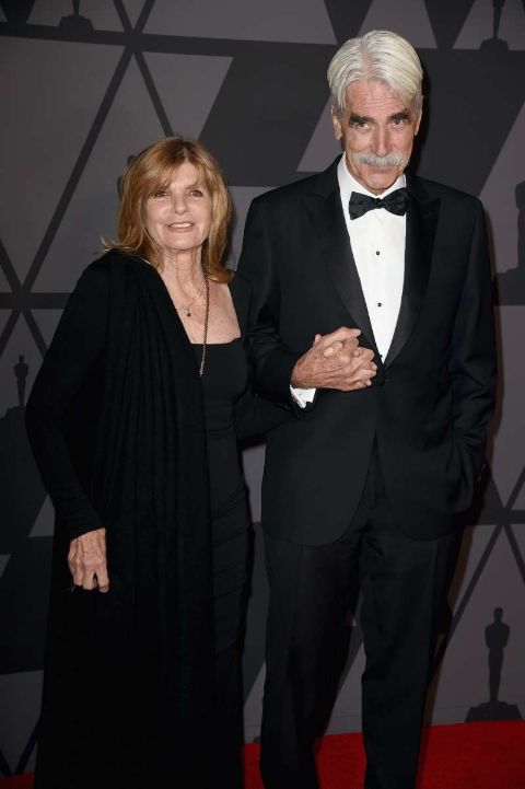 Katharine Ross poses a picture with husband Sam Elliott.