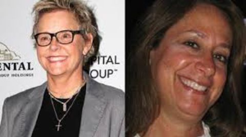 Carrie Schenken and Amanda Bearse caught on camera separately.