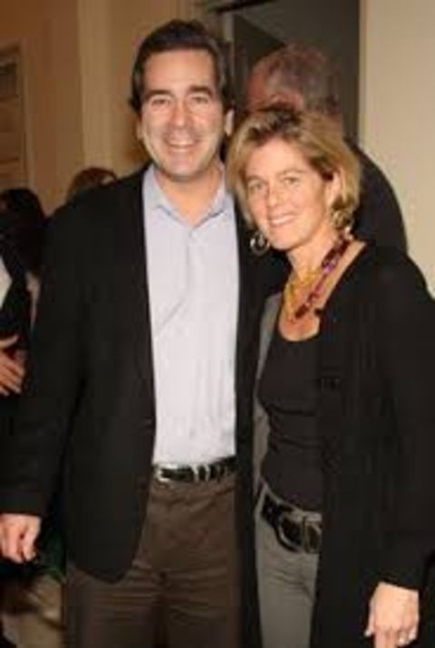 Miles O'Brien and his wife 