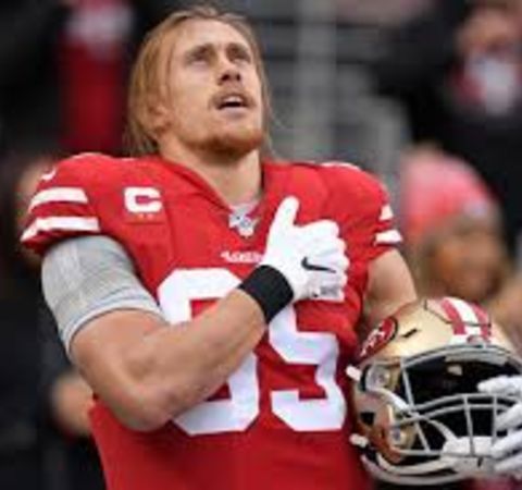 The NFL star George Kittle is millionaire.