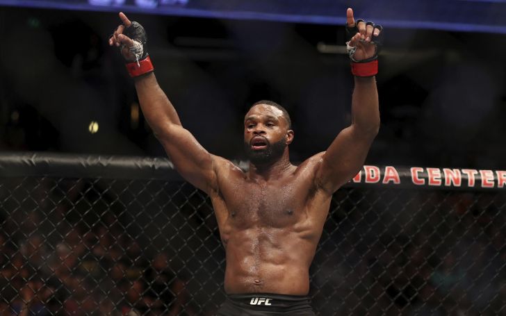 The mixed martial artist Tyron Woodley lost the last match with Colby Covington.