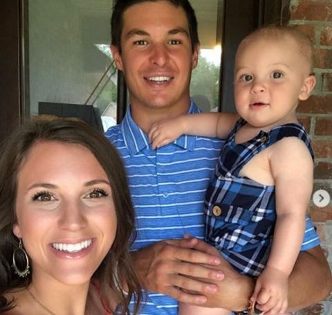 Haleigh Hughes with her husband Nick welcomed a baby boy on August 30, 2019, and named him Luke Clayton Mullens.