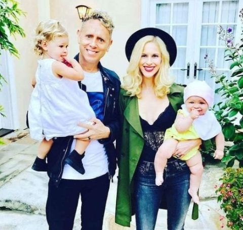 Kerrilee Kaski is the mother of her two daughters she welcomed with her beau, Martin Lee Gore.