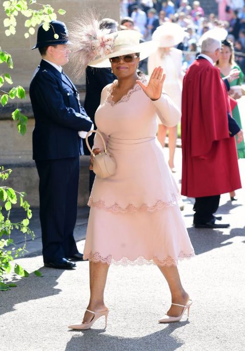 Oprah Winfrey in Prince Harry and Meghan Markle wedding 