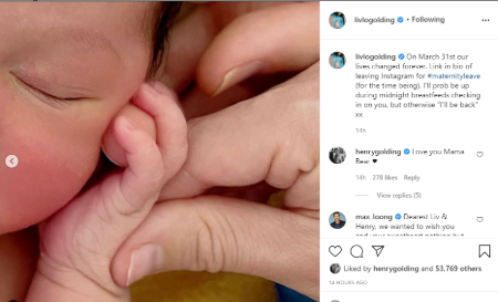 Henry Golding is yet to announce name of his baby.