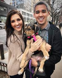 Cori Coffin and Stephen adopted a baby pup in 2020.