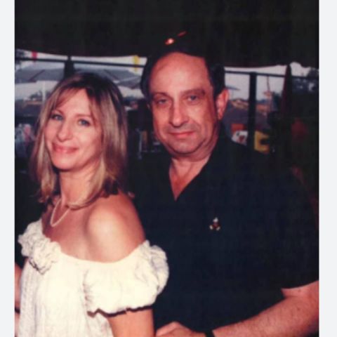 Sheldon Streisand with his sister, Barbra Streisand